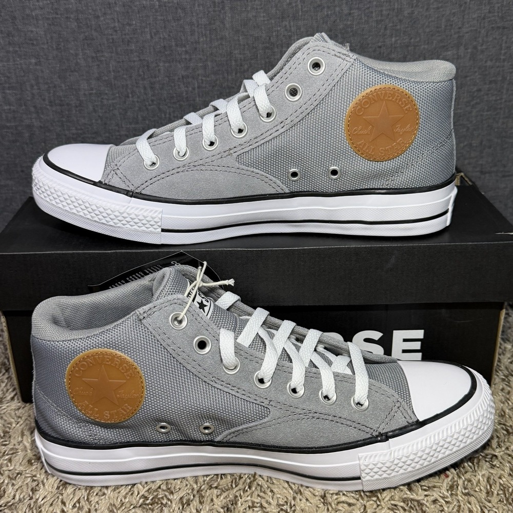 Converse CTAS Malden Street Mid Shoes Mens Size 8.5/Womens 10.5 Grey A09499C NEW